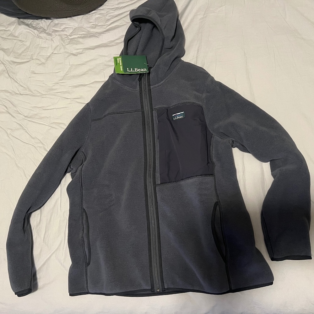 LL Bean Fleece with Hood